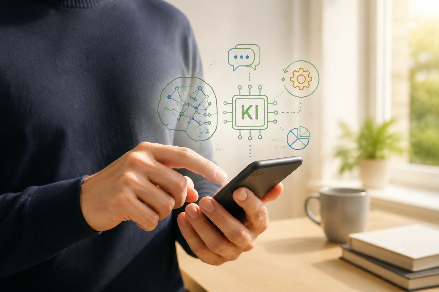 KI & Automatisierung – illustrative Bildwelt